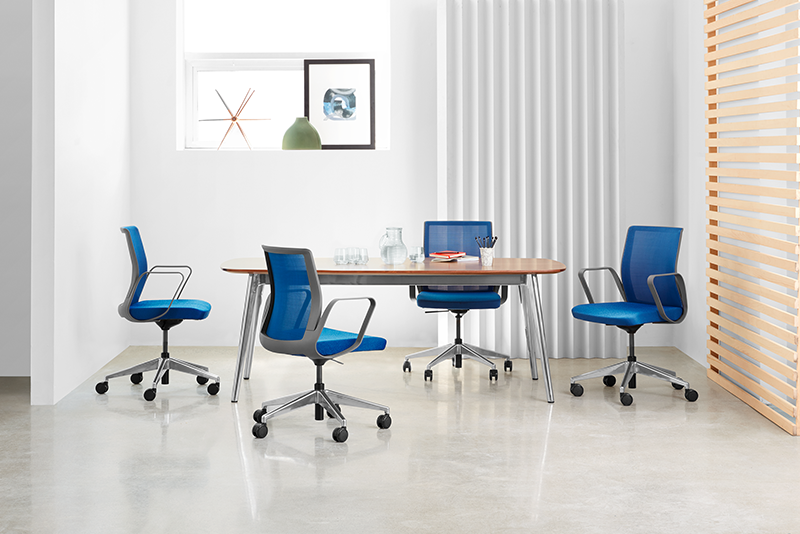 6C 61325 conference chairs with Syz conference table