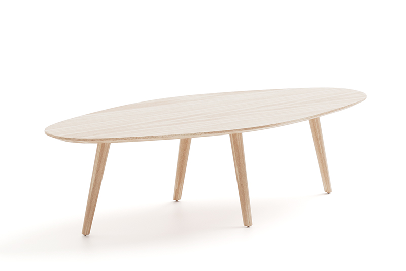 Geometry 71035 ash oval table