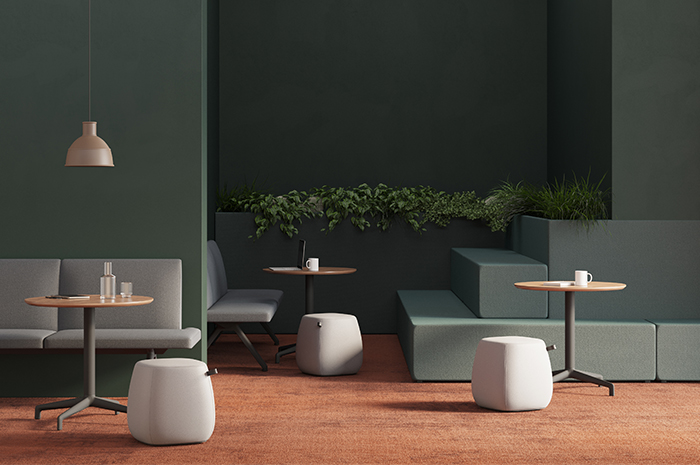 Keilhauer Launches Two Carbon Neutral Ottomans – An Industry First