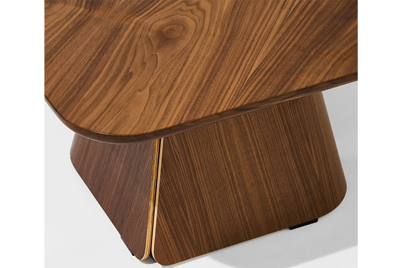 Fold square occasional table side details